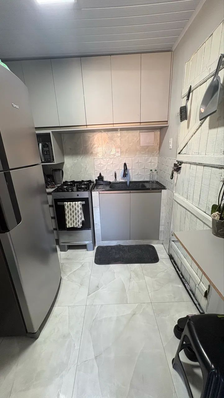 Kitnet Mobiliada para Alugar - 2 Quartos + Garagem para Moto - Foto 3