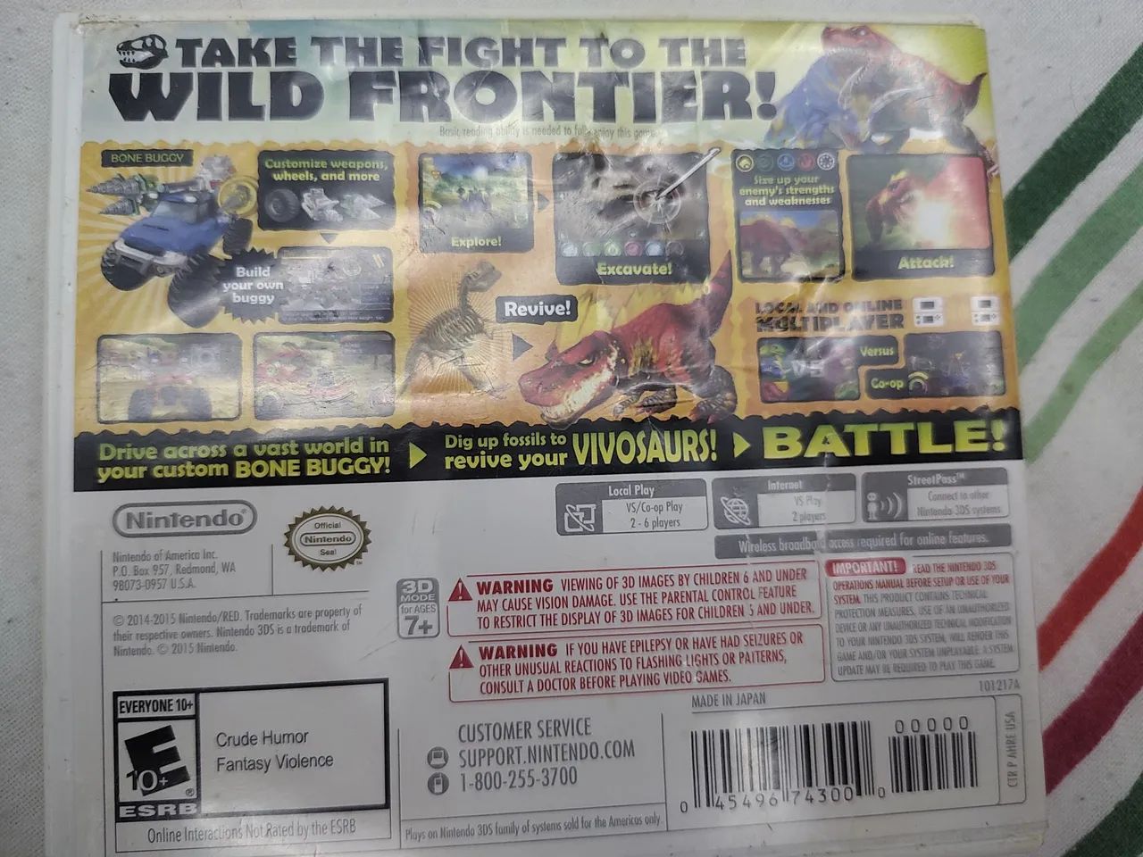 Fossil  Fighters Frontier 3ds - Foto 2