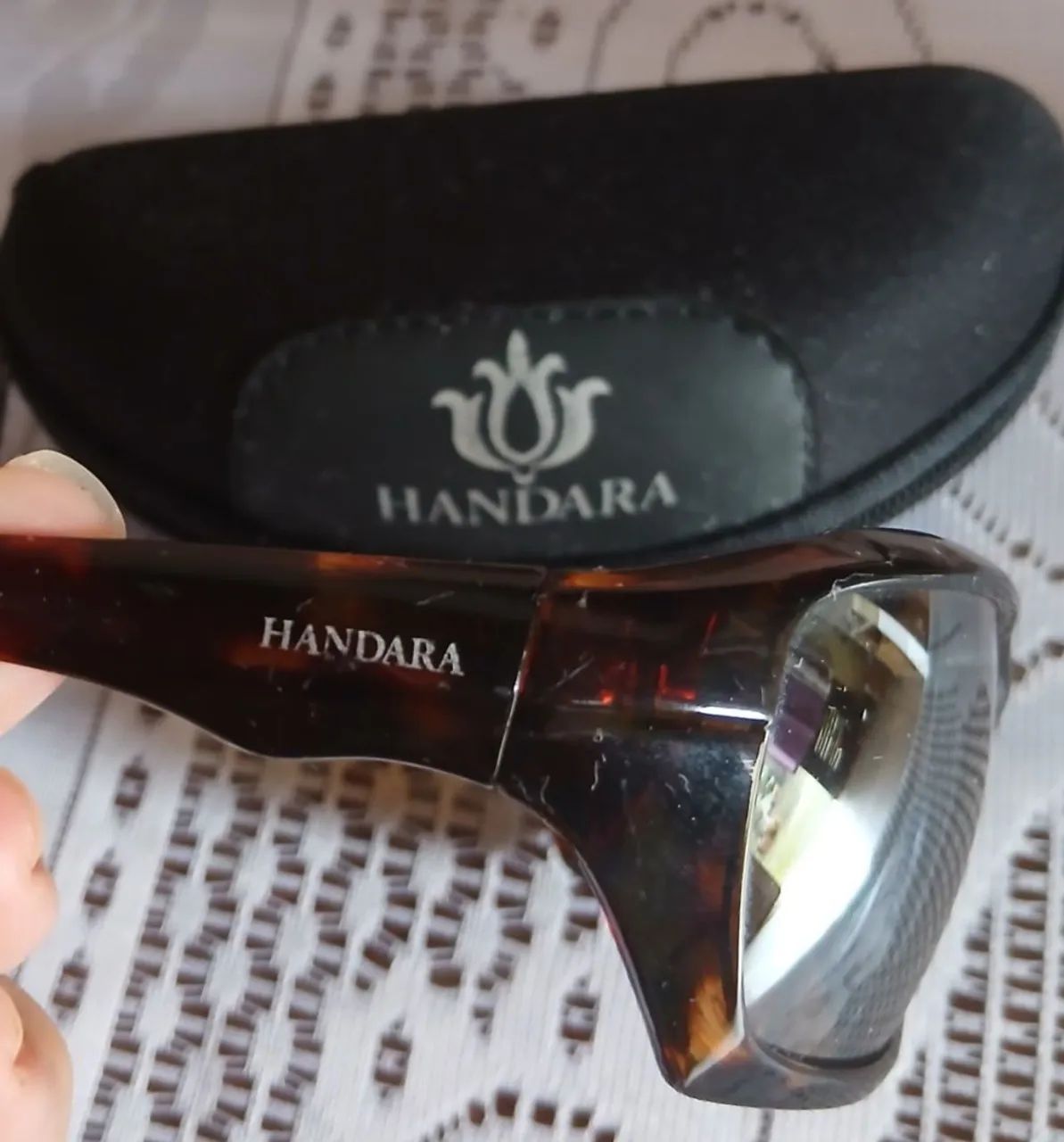 Óculos esporte masculino marca Handara - Foto 3