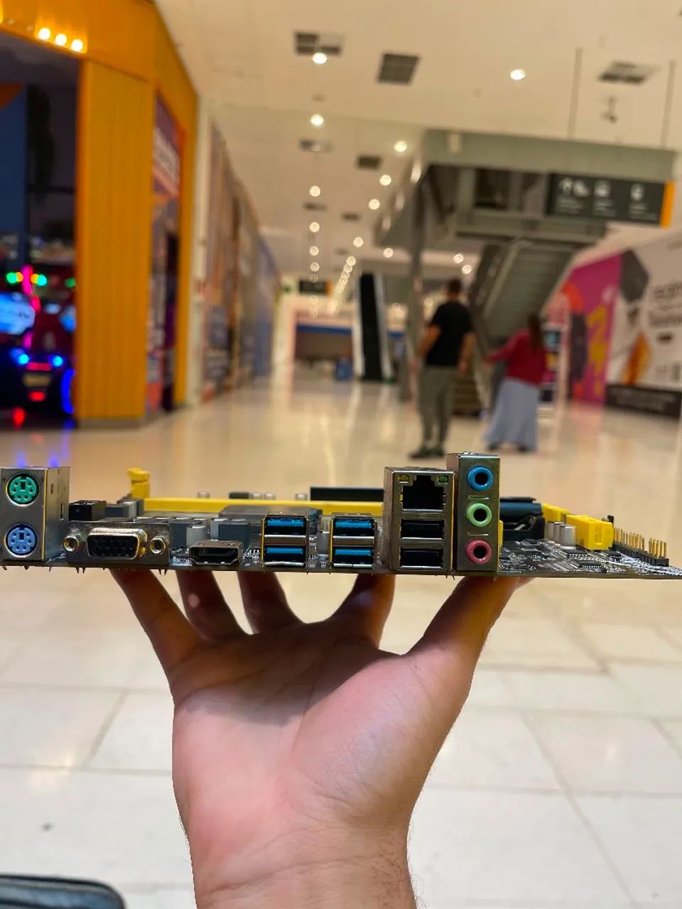 PLACA-MÃE A520M AM4 - OPORTUNIDADE! ? - Foto 3