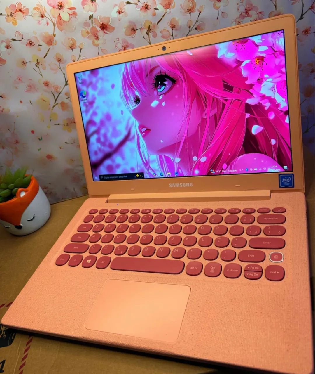 Notebook Samsung rosa  - Foto 4