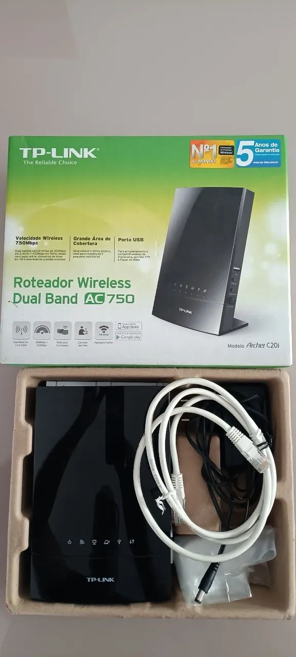 Roteador TP LINK Dual Band AC 750 - Foto 4