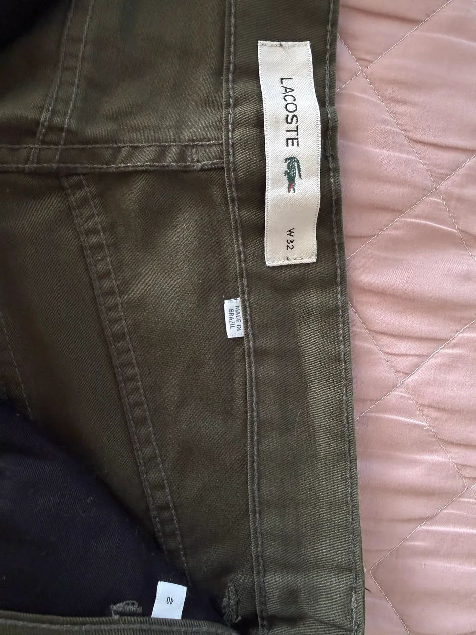 Bermuda cargo verde militar  - Foto 4