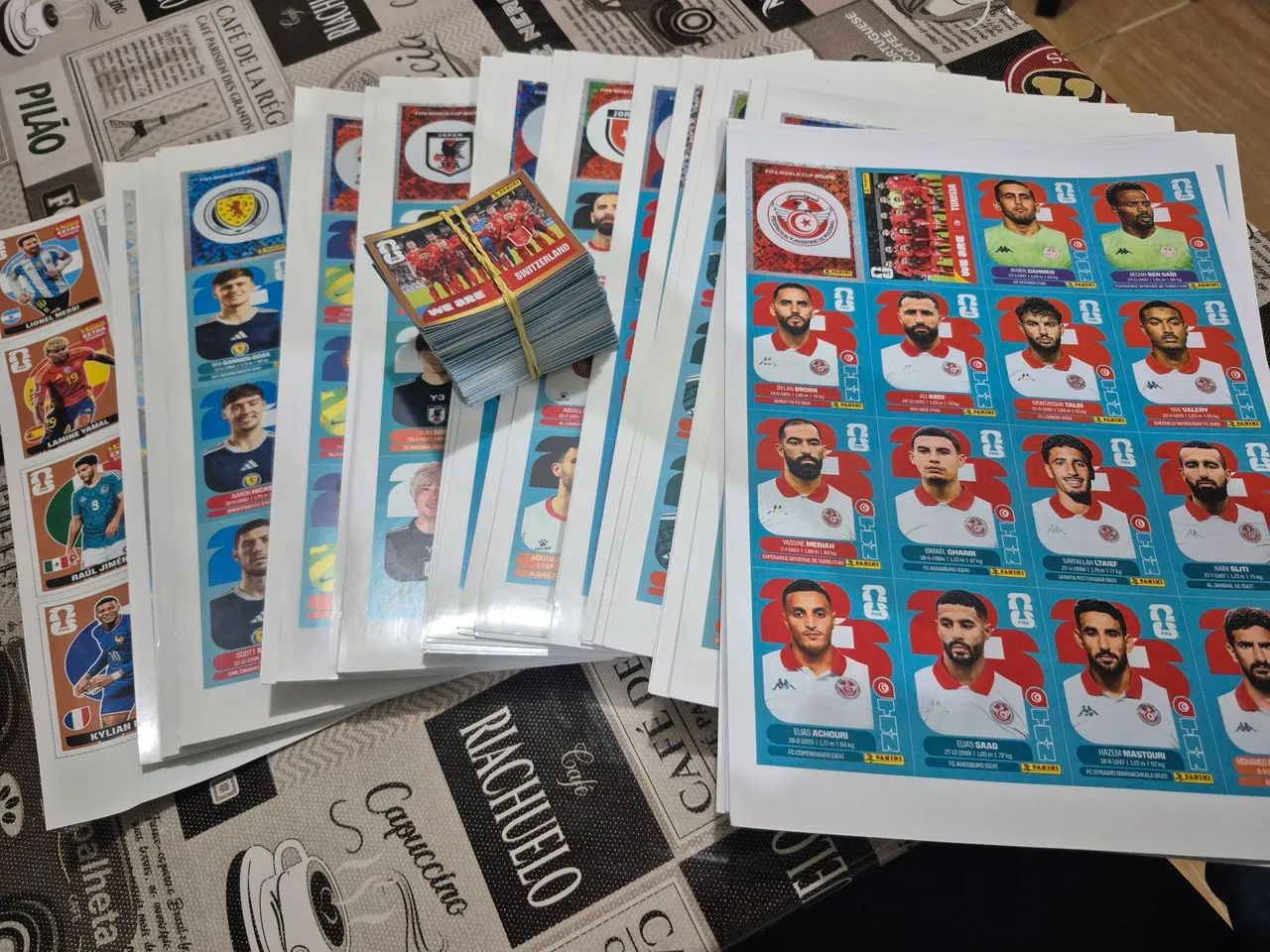 FIGURINHAS IMPRESSAS COPA DO MUNDO 2026