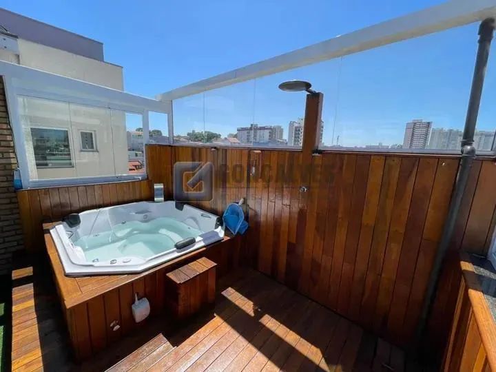 Cobertura 2 Quartos Mobiliada com 2 Vagas em Santo André  Santa Maria - Foto 2