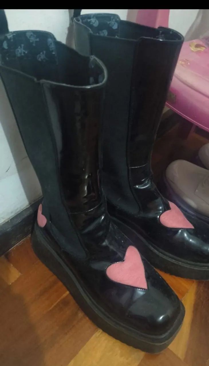 Bota estilosa 
