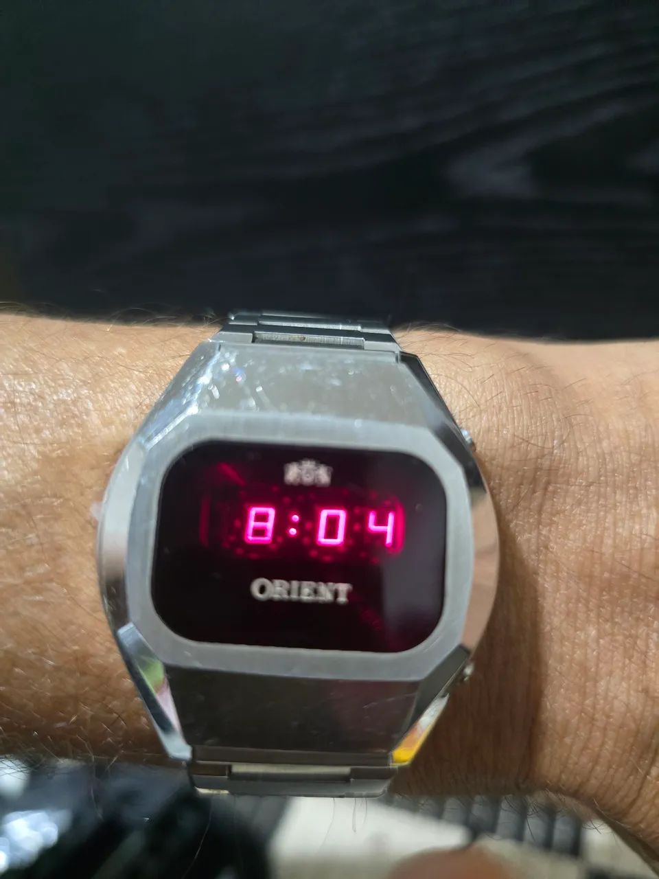 RELÓGIO ORIENTE TOUCHTRON ANOS 70