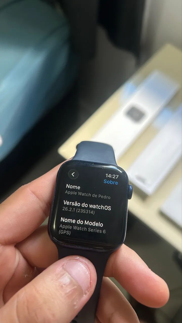 Apple Watch 6 GPS - Azul Marinho - Foto 3