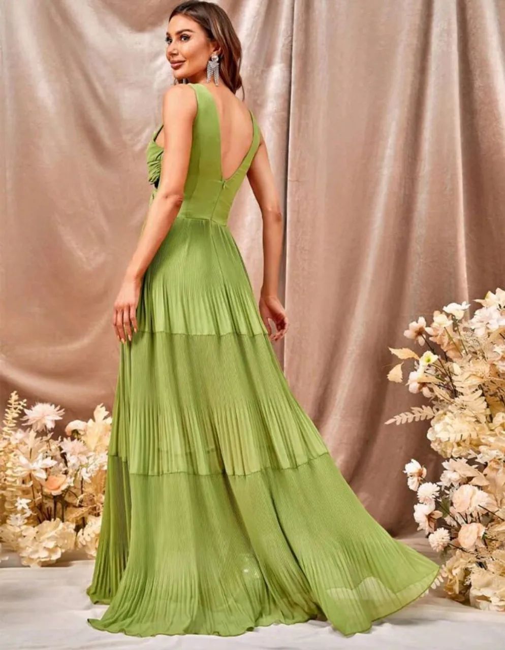 Vestido de Festa em Chiffon - Foto 3