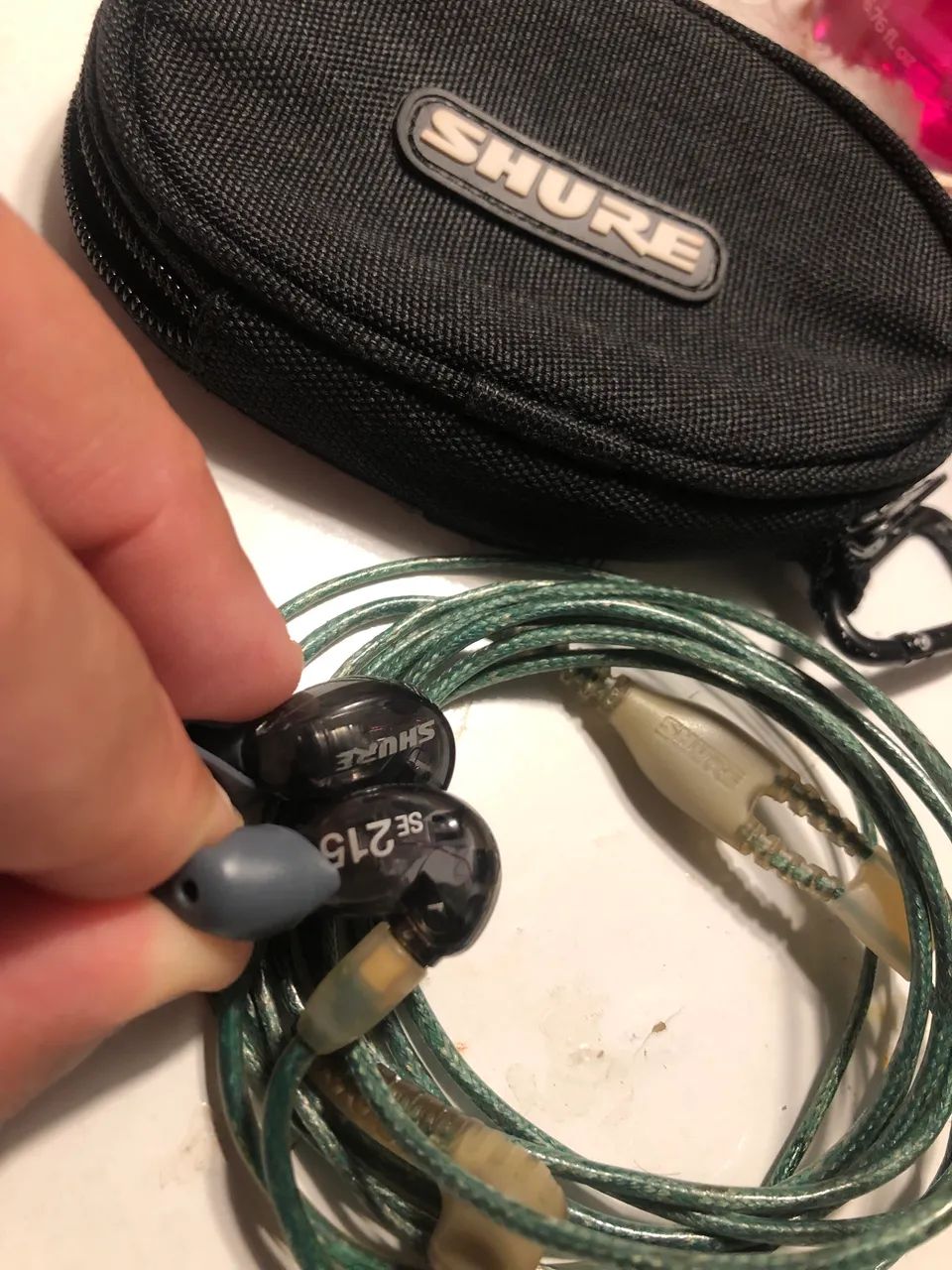 Fone de ouvido shure Se 215 original - Foto 2