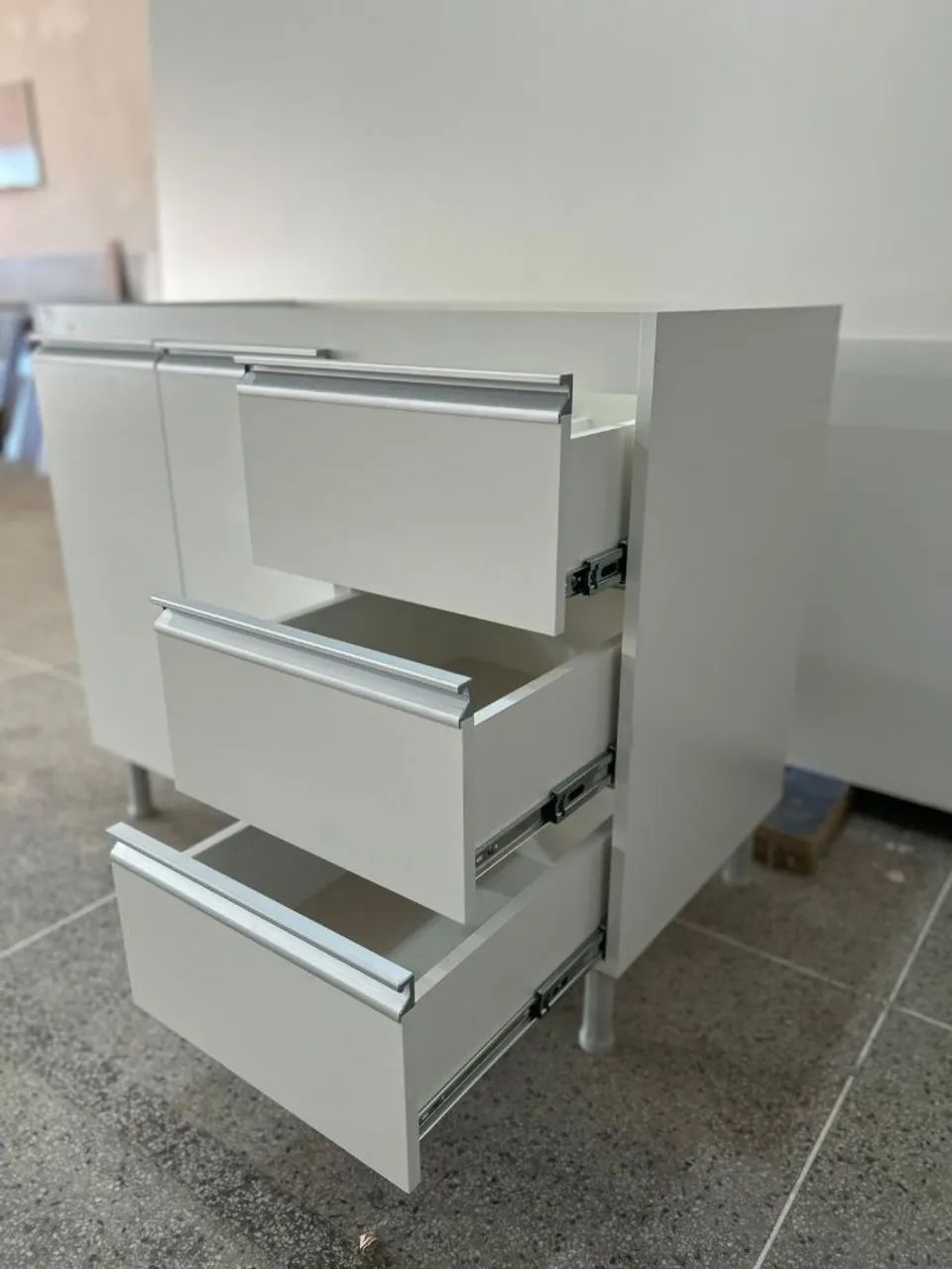 Jogo 3 pcs cozinha 100% mdf - Foto 2