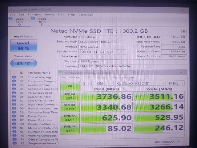 SSD nvme netac 1tb - Foto 3