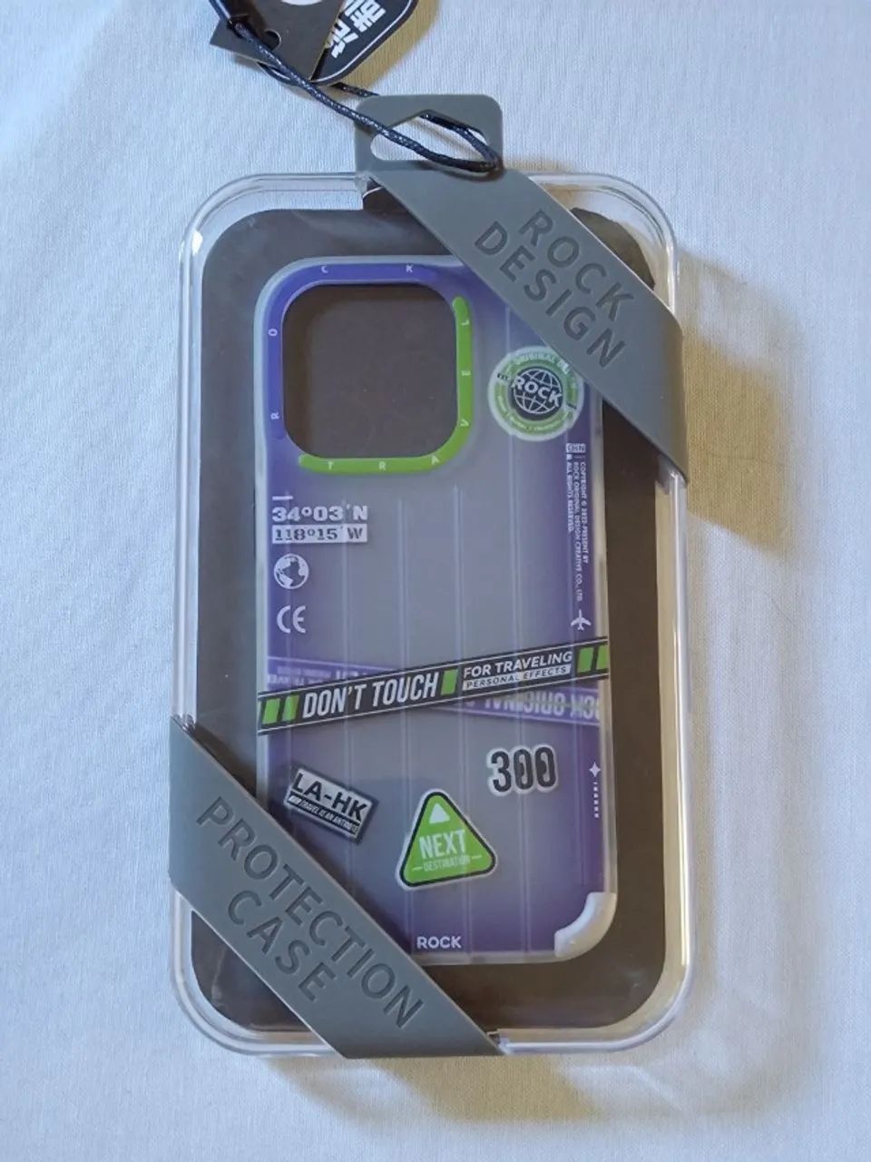 Capa Travel Anti-shock P/ iPhone 14 Pro (6.1) Rock