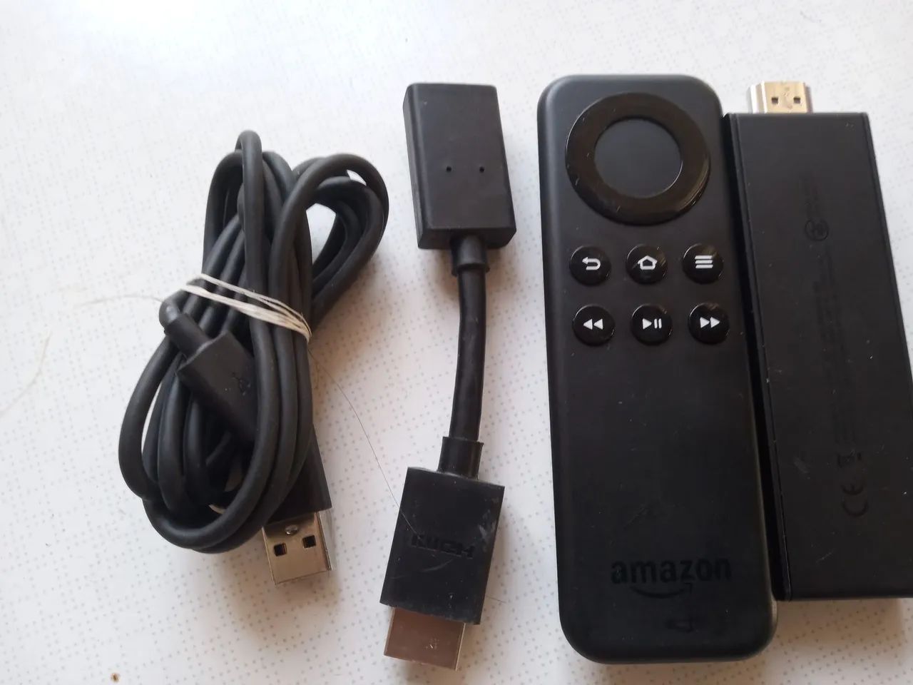 Fire tv Stich Amazon original 4K PP ouço uso  - Foto 4