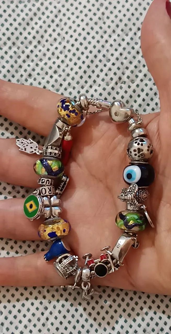 Pulseira Vivara life+ 21 berloques  - Foto 4