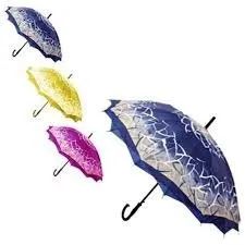 Sombrinha guarda chuva cabo curvo 2 capas