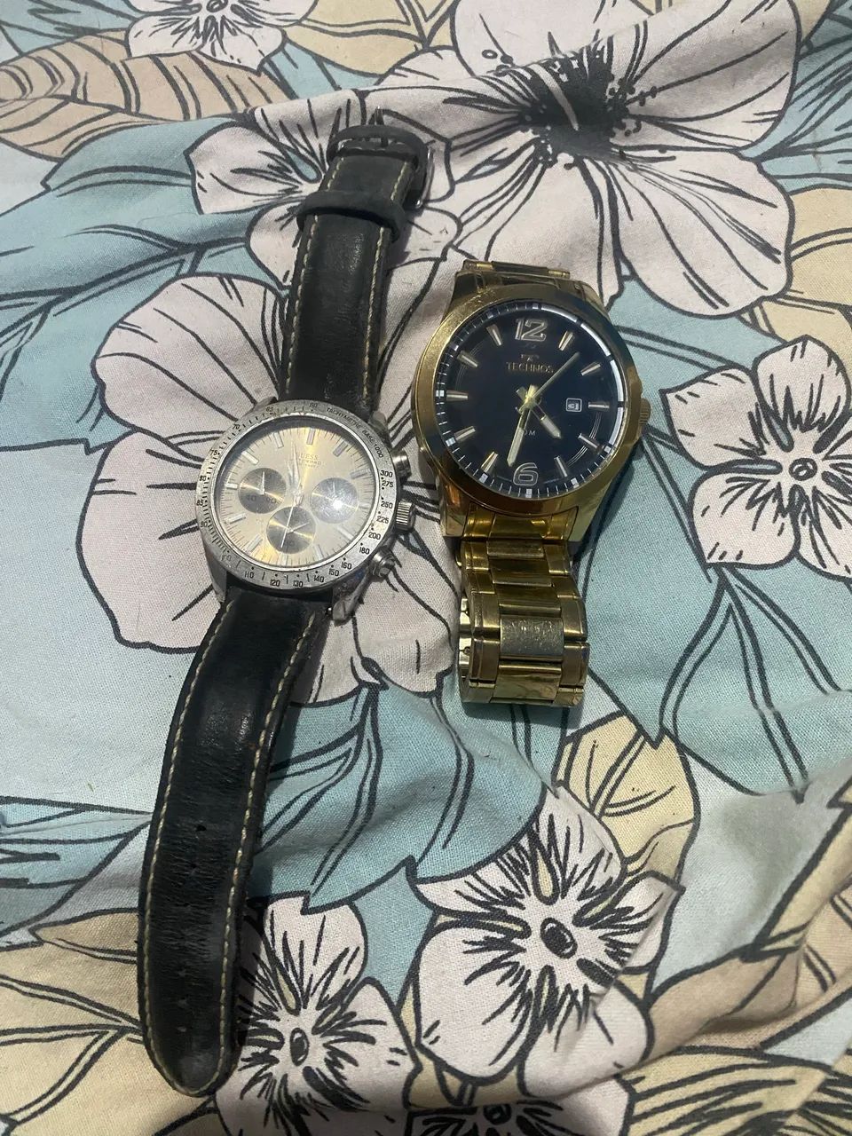 Vendo dois relógios parados Guess e Tecnos  - Foto 2