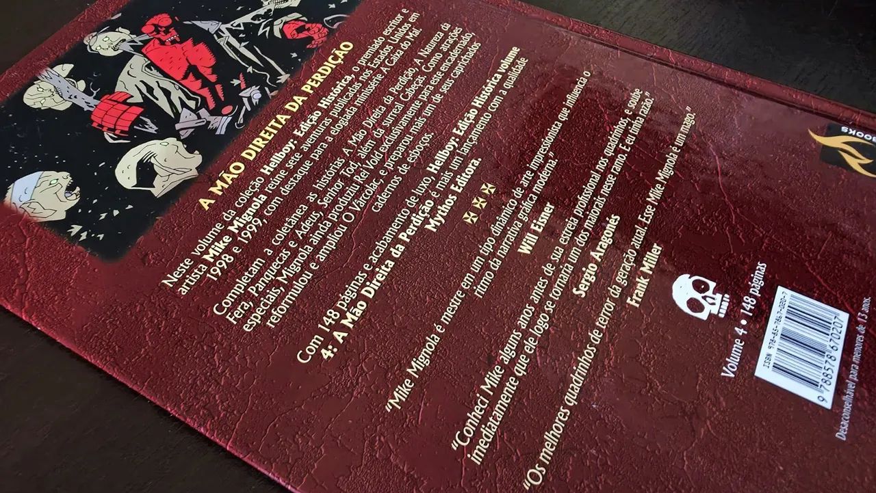 Hellboy - Edição Histórica Vol. 4 - A Mão Direita da Perdição- HQ Mythos - Foto 6
