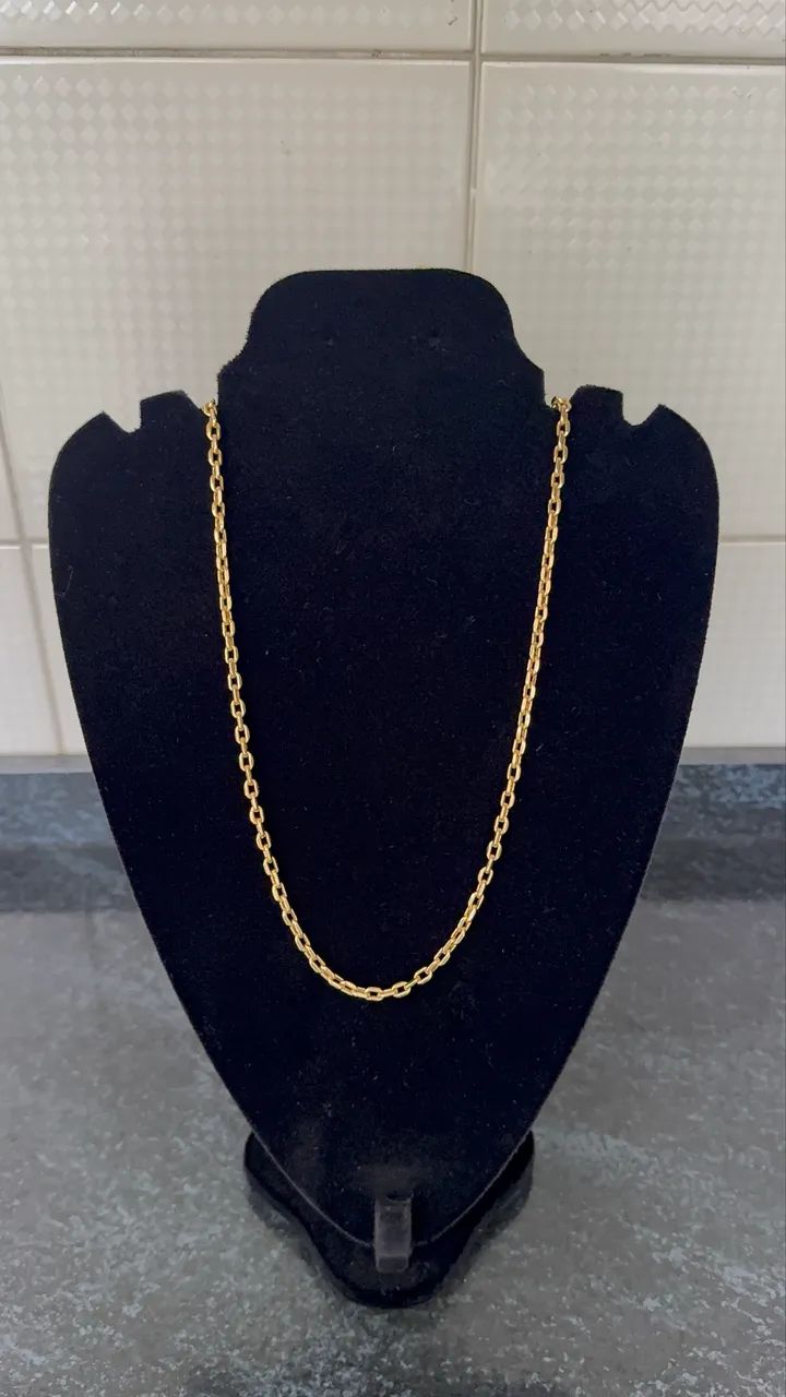 corrente cartier em ouro 18k - Foto 2