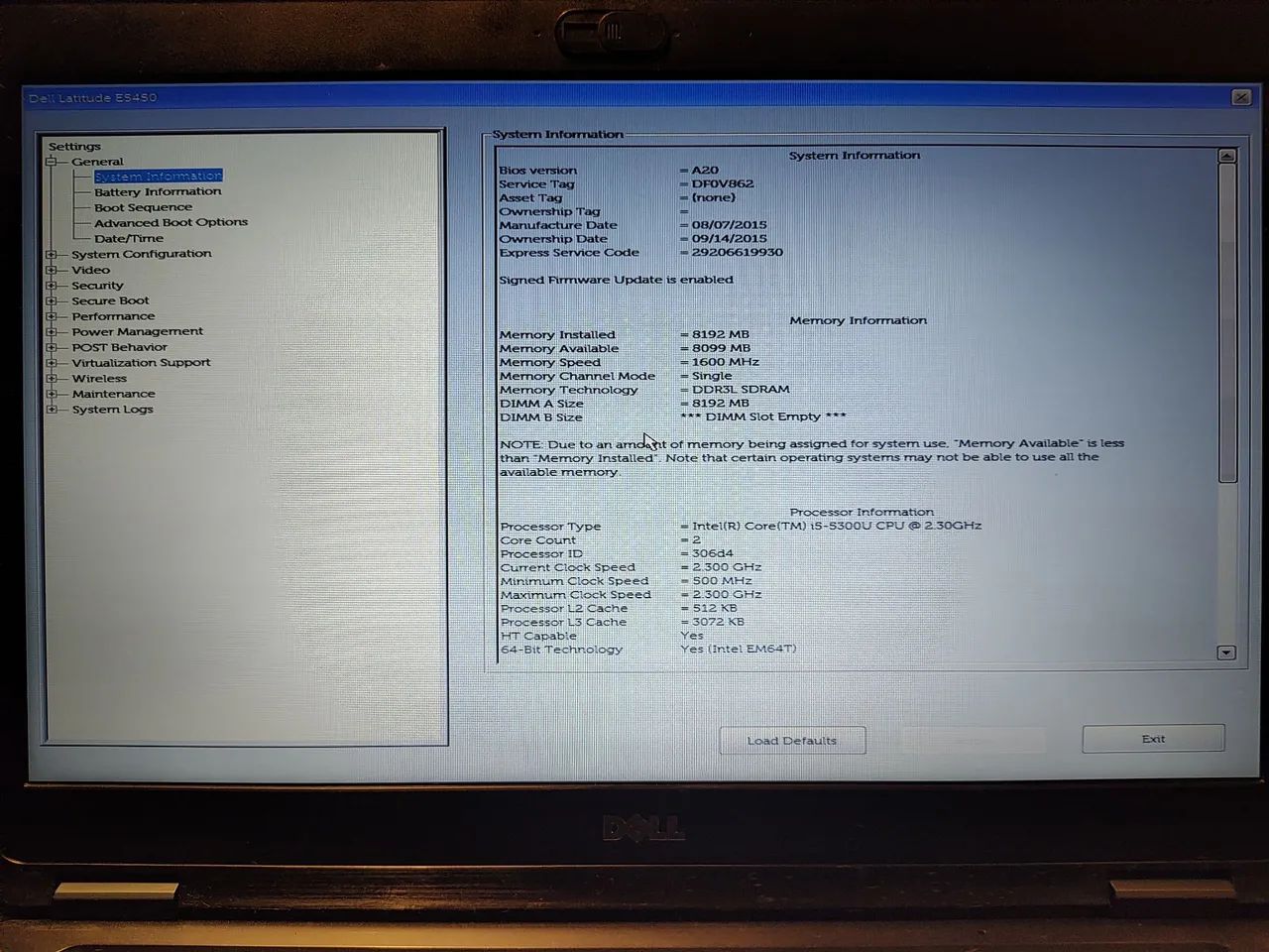 Notebook Dell Latitude E5450 Core i5 - Foto 2