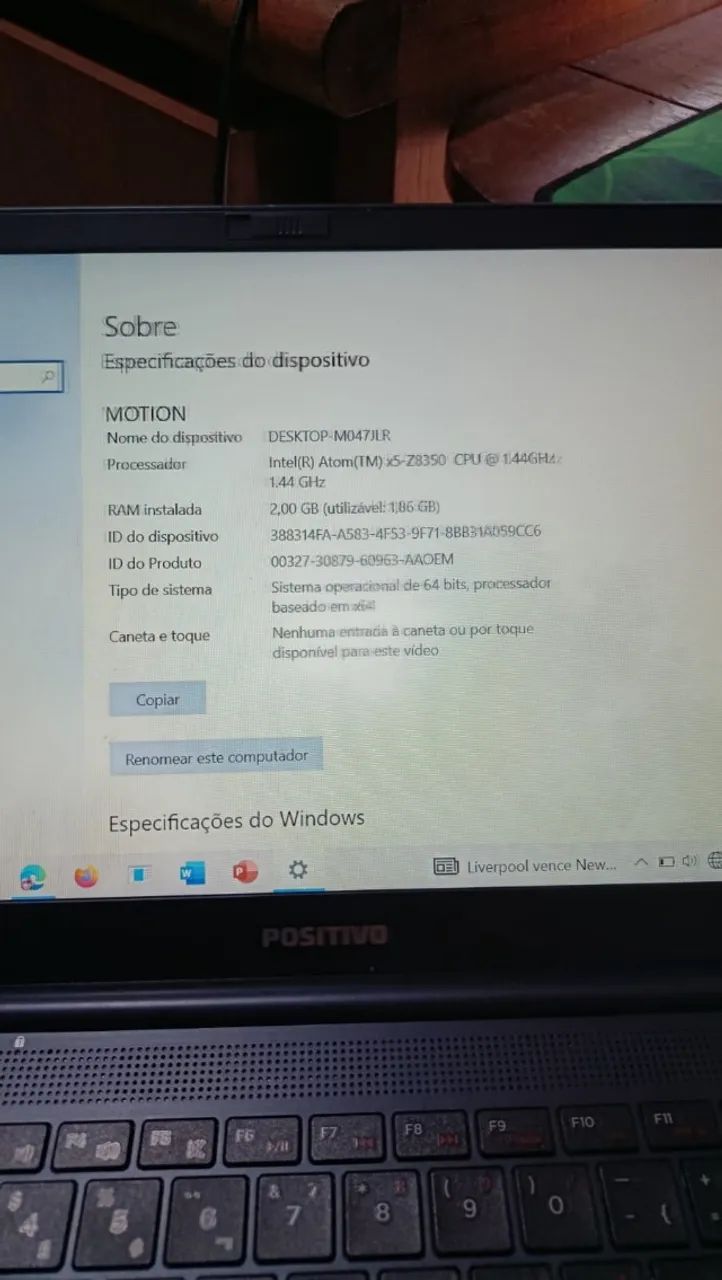 notebook positivo motion q232b - Foto 2