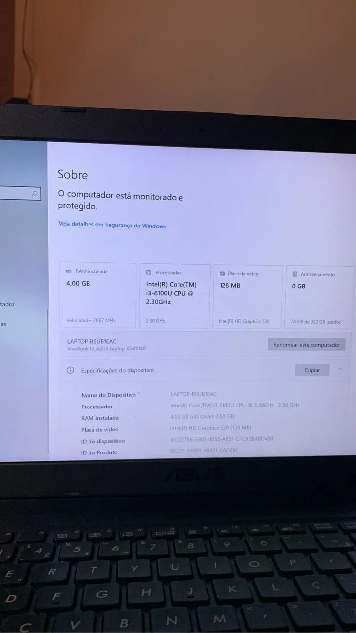 Notebook Asus - Foto 2