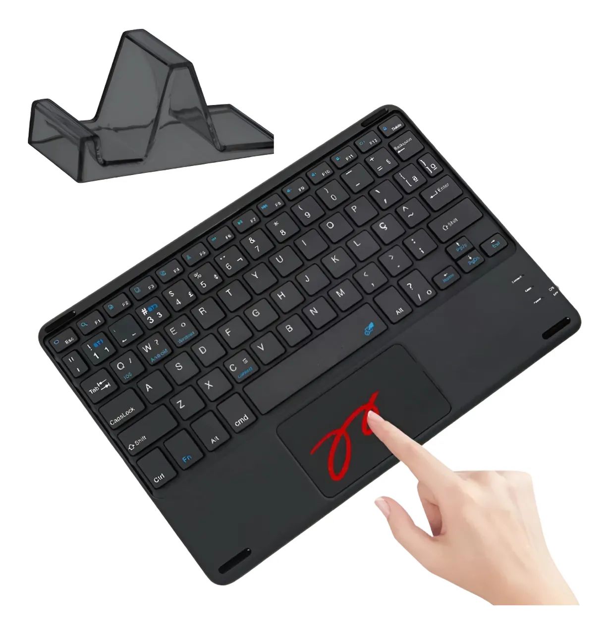 Teclado C/ Touchpad Sem Fio - Foto 4