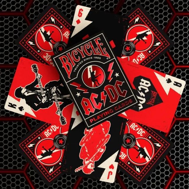 Bicycle Cartas de baralho ACDC - Foto 5