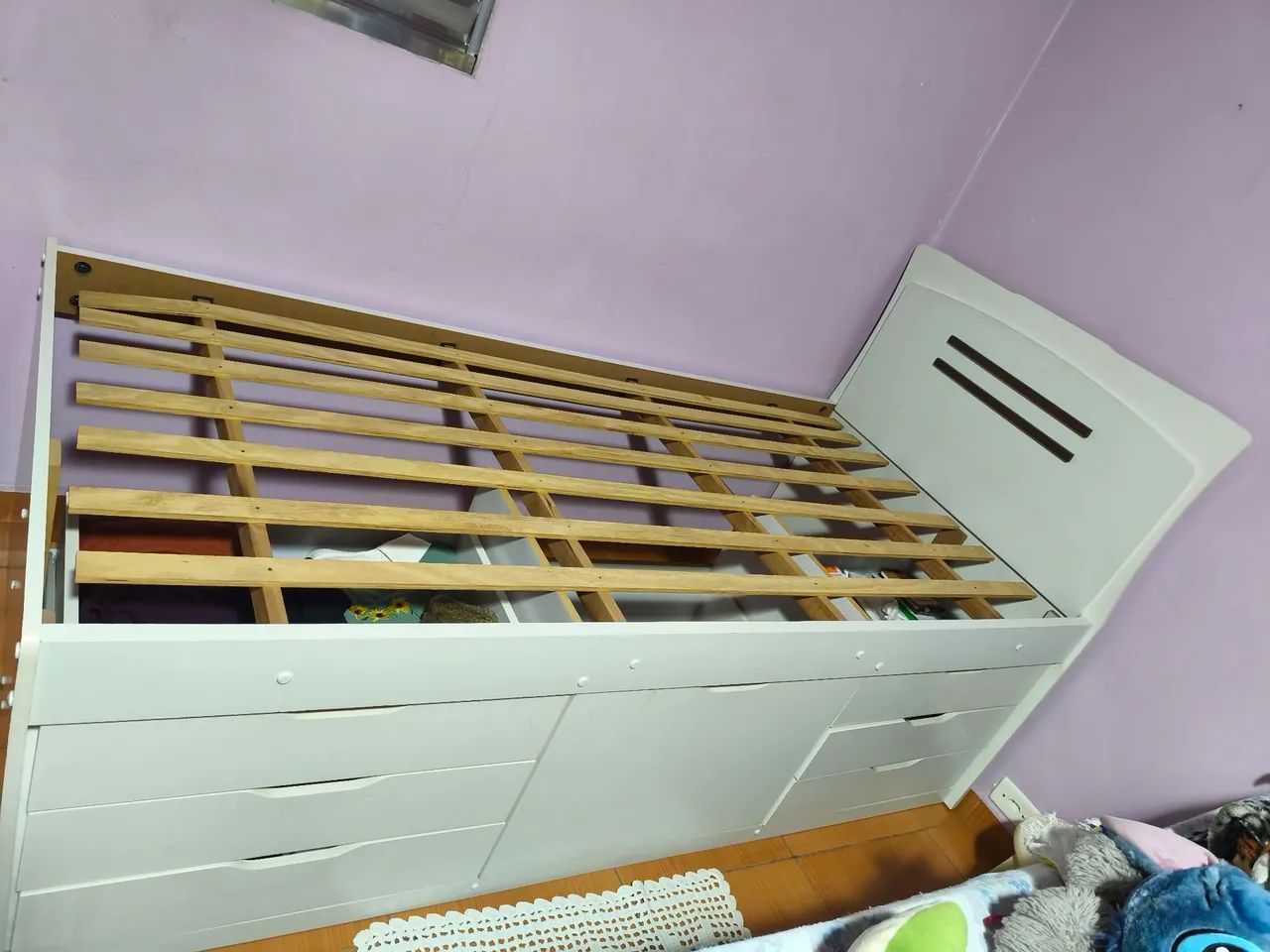 Cama solteiro com 7 gavetas  - Foto 3