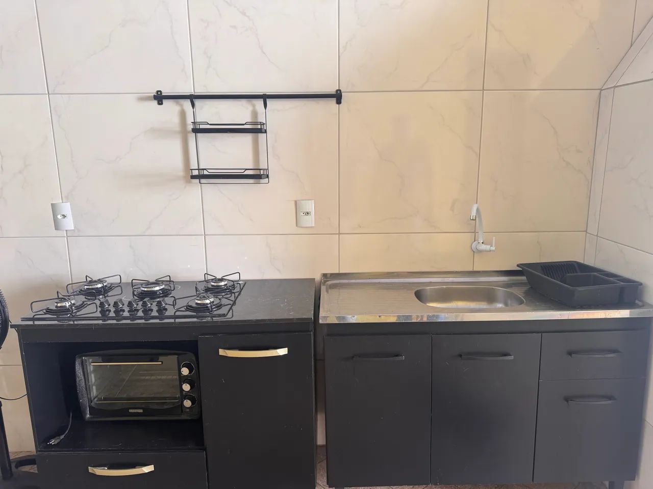 Balcão de pia completo mais cooktop 