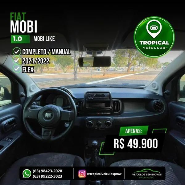 Fiat Mobi Like 1.0 Fire Flex 5P. 2022 - Foto 5