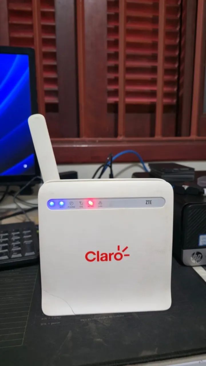 Wifi Modem 4G Claro Backup Internet com fio e roteamento  - Foto 3