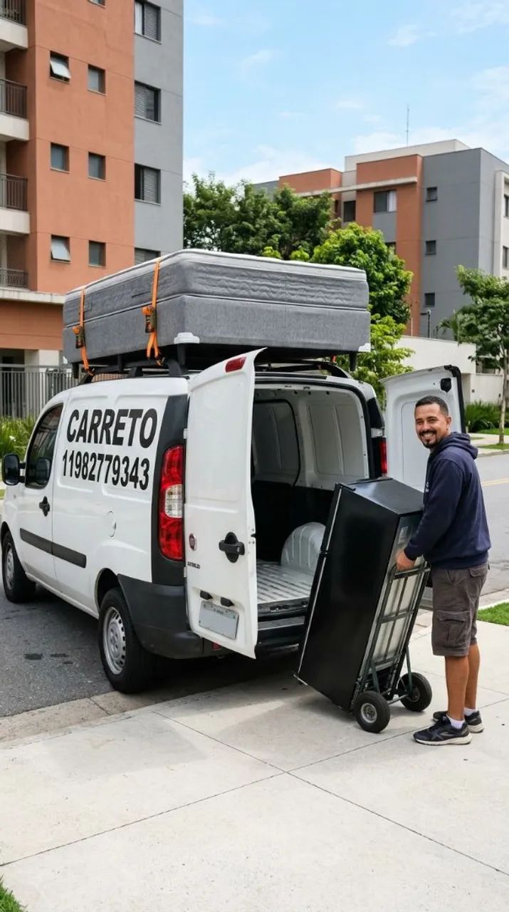 CARRETO E MUDANÇA PEQUENA 