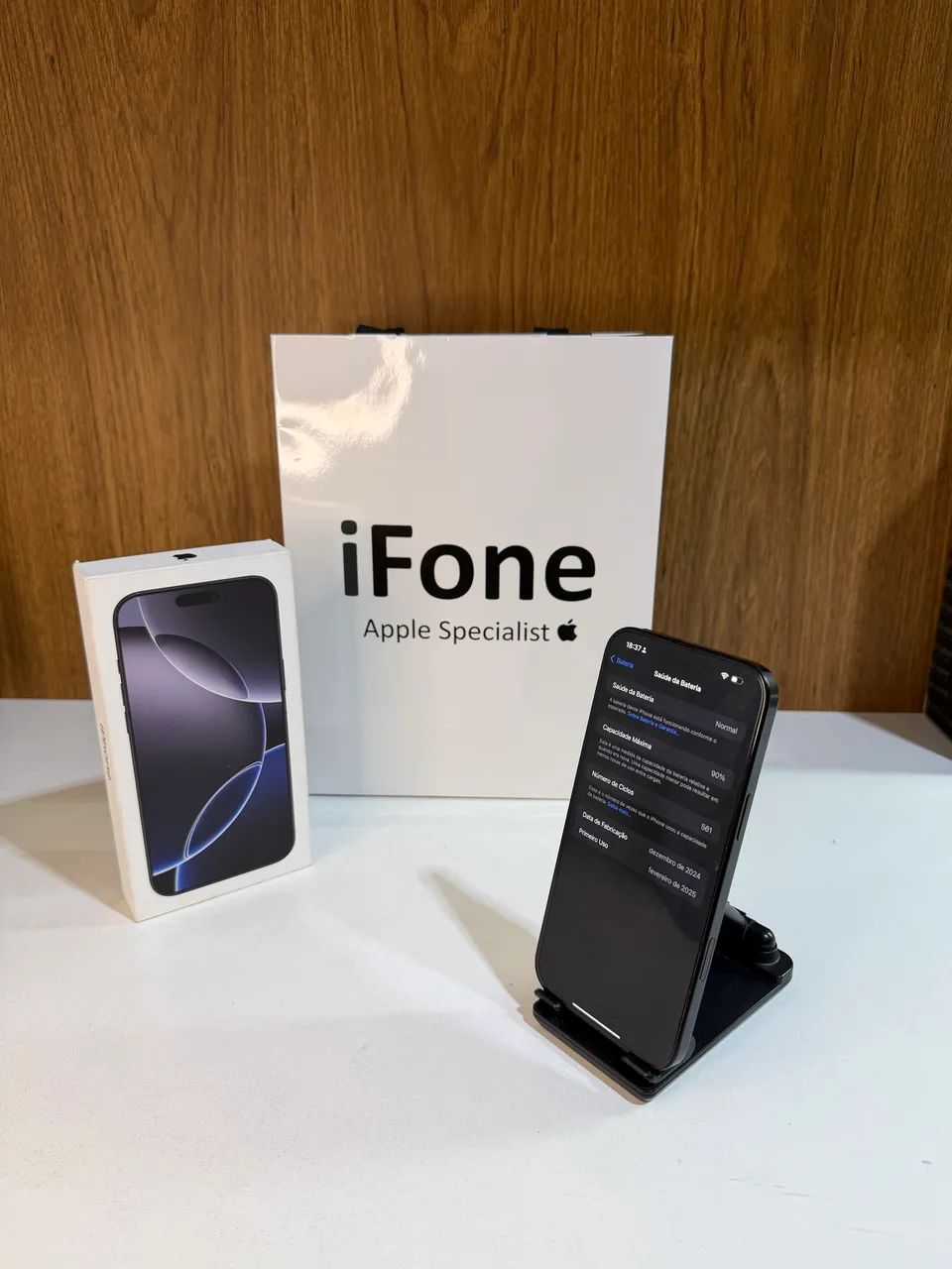 iPhone 16 Pro Max 256gb com Caixa 90% Original - Foto 3