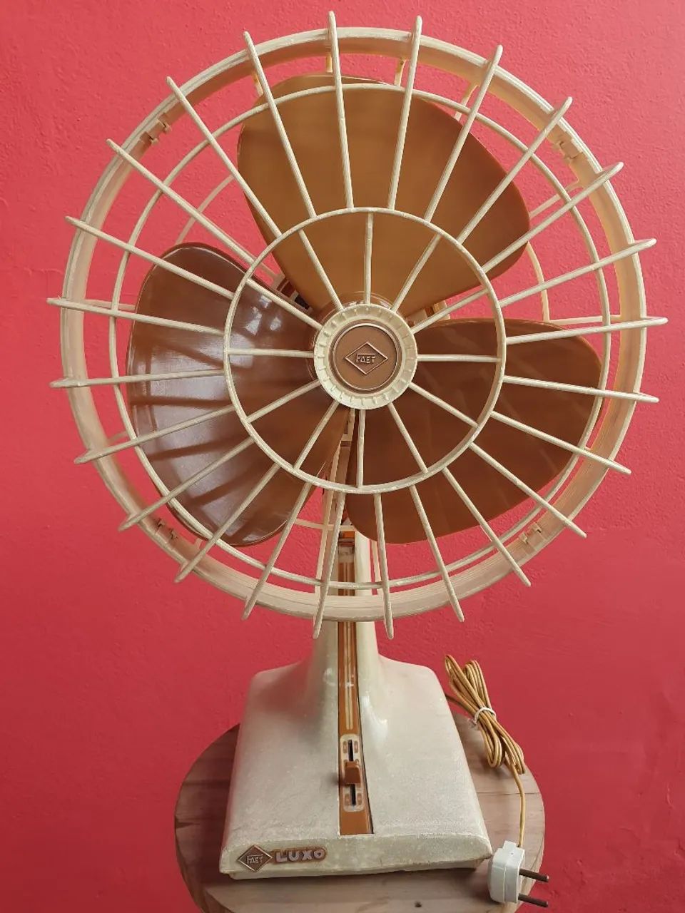 Ventilador Faet luxo relíquia/antigo 