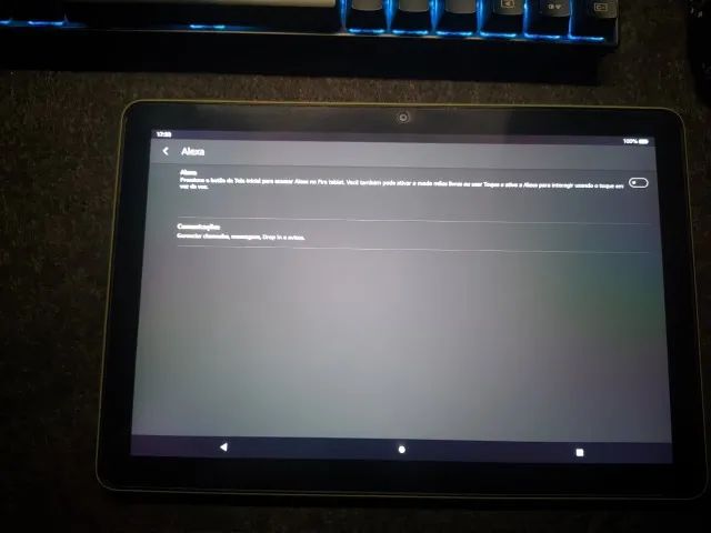 Tablet Amazon Fire HD 10 32GB / 3GB RAM / Octa core - Impecável com Capa e Película - Foto 5
