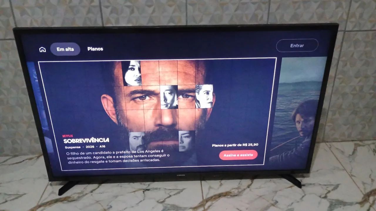 Tv Samsung 43 polegadas smart 4k completa bluetooth  - Foto 5
