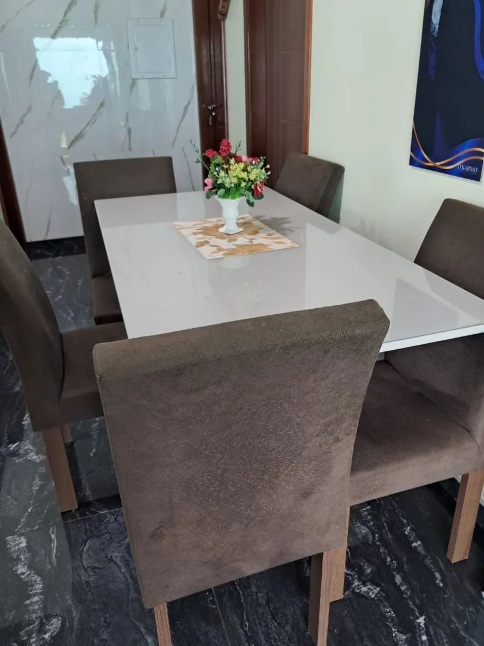 Mesa de jantar 6 lugares 