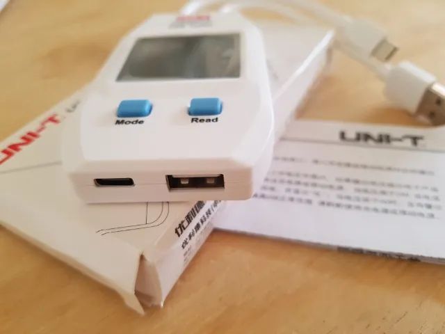 KIT 02 Multímetro Voltagem e Amperagem de USB e Carregadores com Display UNI-T UT658 Dual - Foto 4