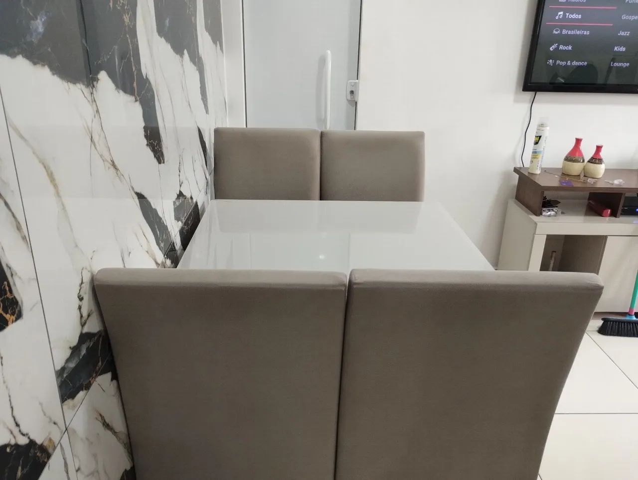 Mesa de sala off white - Foto 3