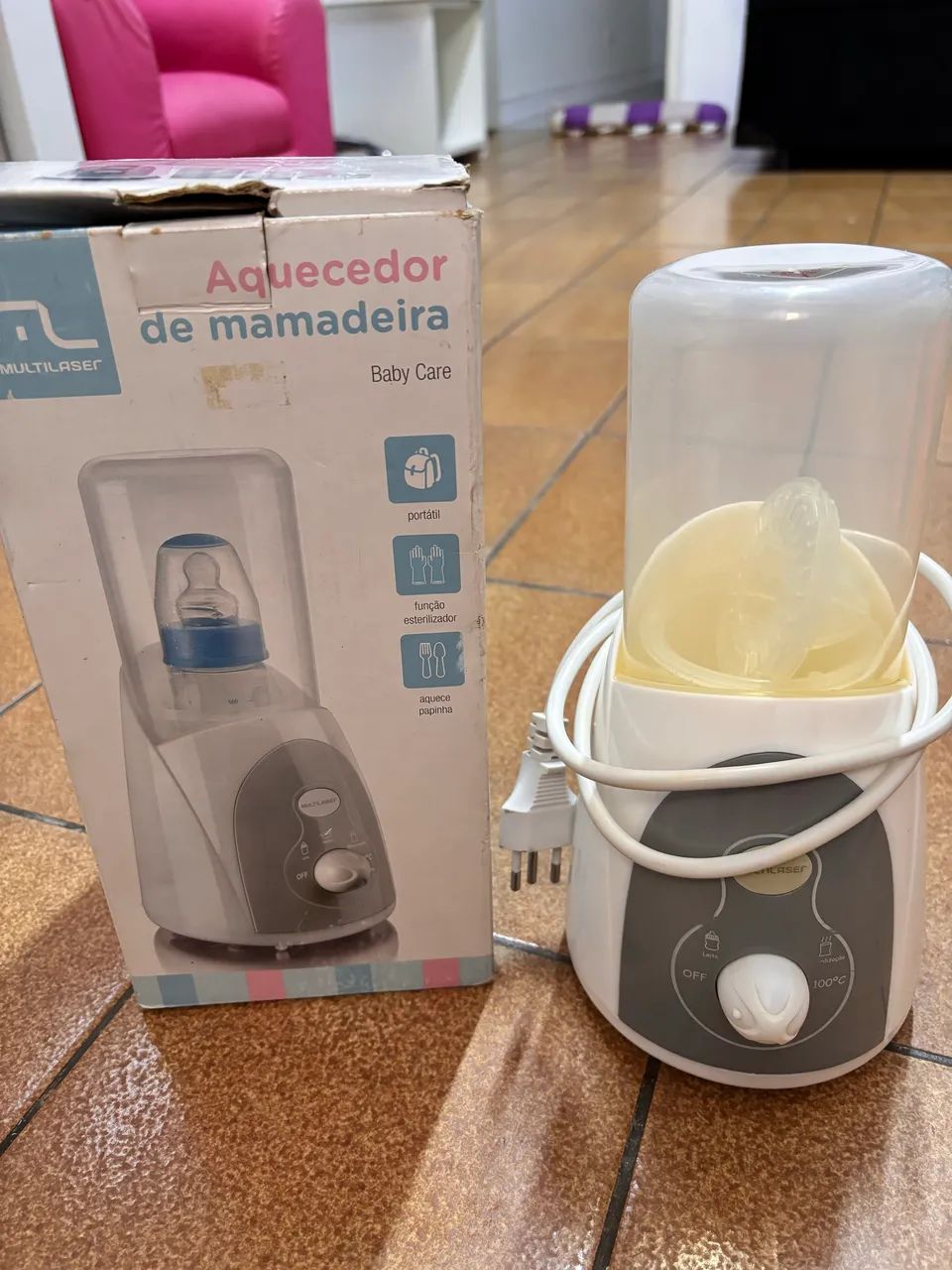 Aquecedor de mamadeira 