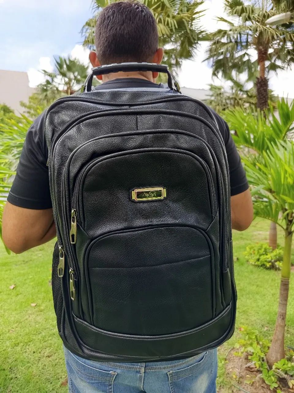 Mochila Para Notebook Impermeável Reforçado  - Foto 4