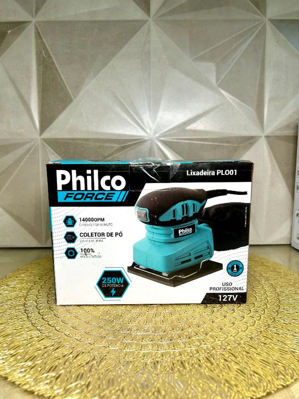 Lixadeira Orbital Philco Force 127V