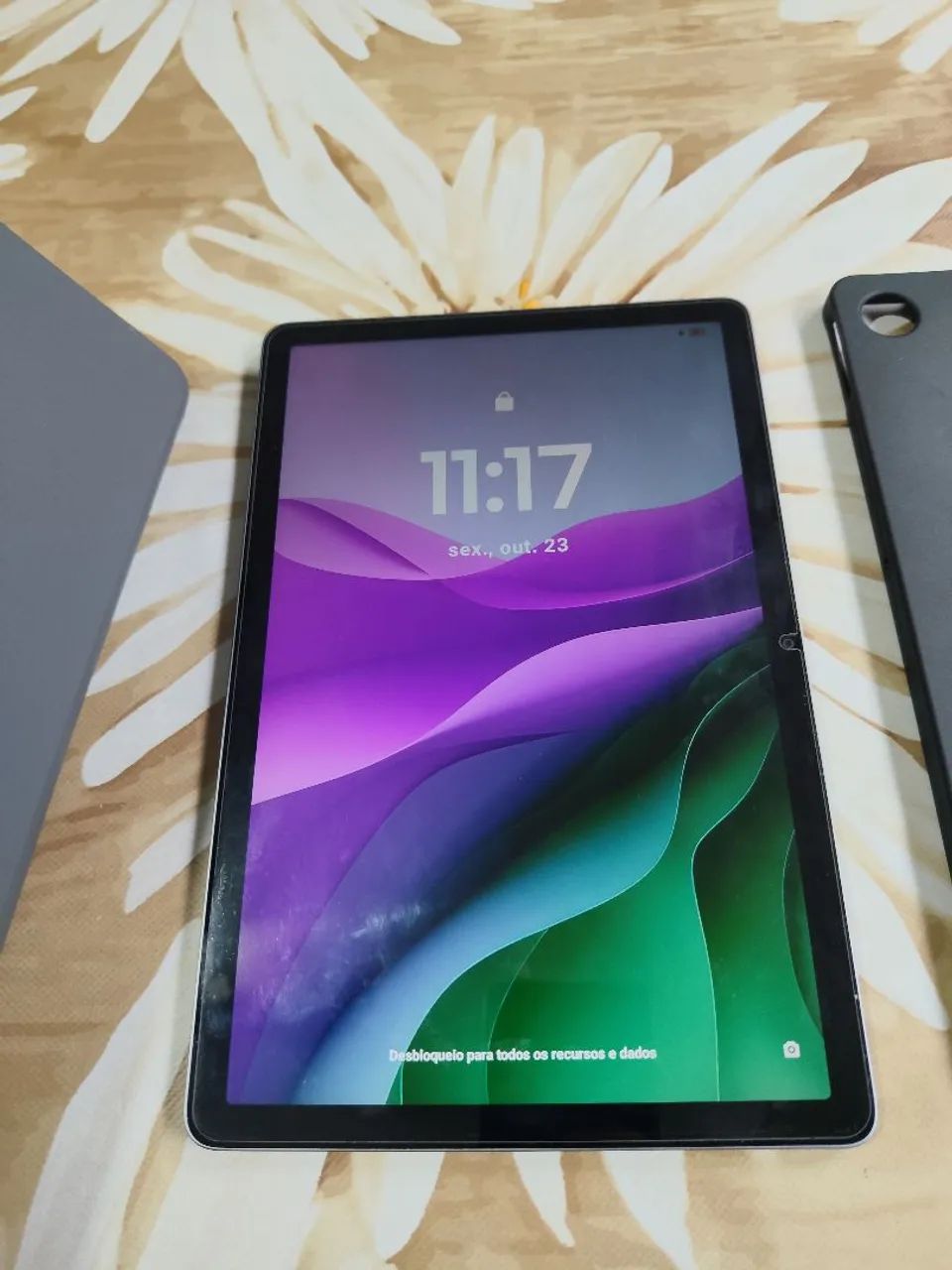 Tablet Lenovo 10 polegadas novinho+acessórios 
