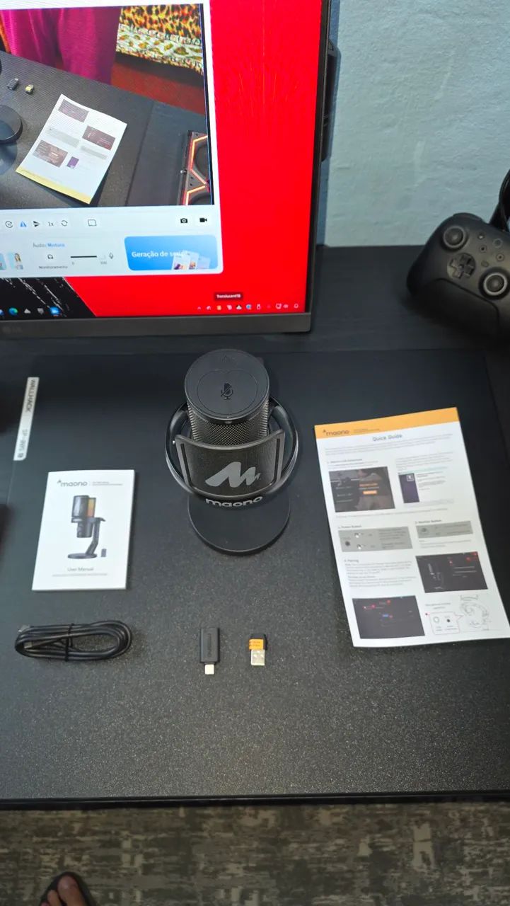 Microfone wireless Maono DM40 PRO  - Foto 4