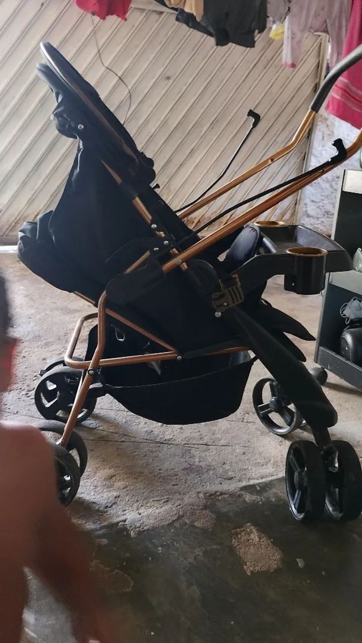 Carrinho de bebê unissex Tutti  - Foto 4