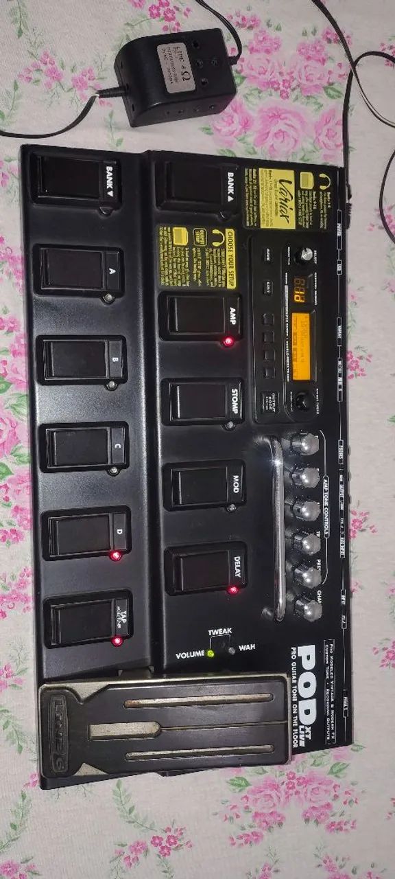 PEDALEIRA POD XT LIVE