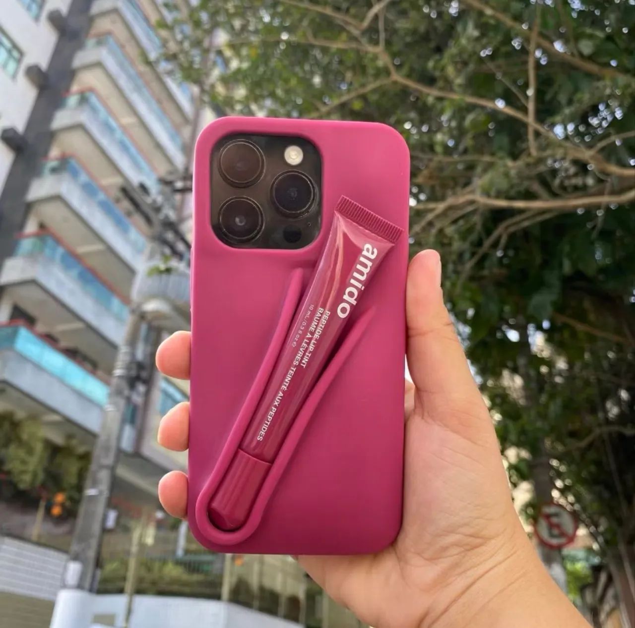 Capinha com gloss 