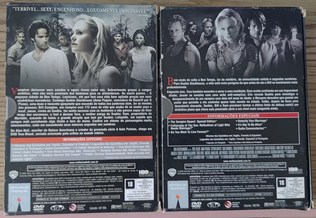 DVDs True Blood 1° e 2° temporadas - Foto 2