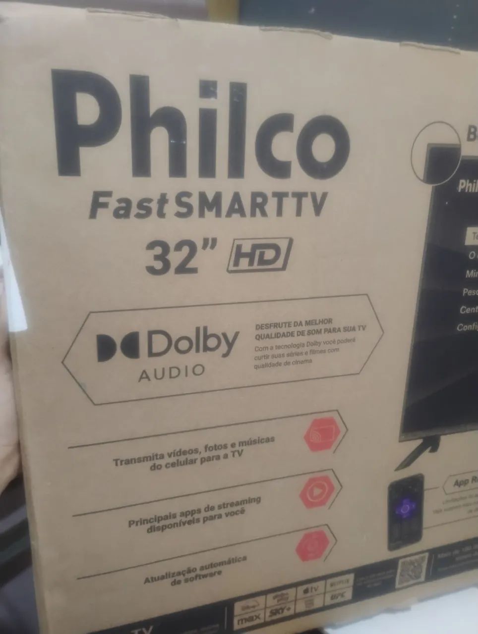 Vendo tv Philco Roku 32 polegadas  - Foto 2